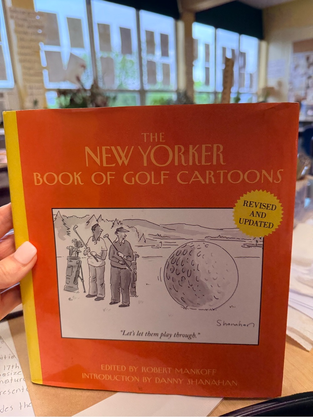 New Yorker book of Golf Cartoons. Like new condition
